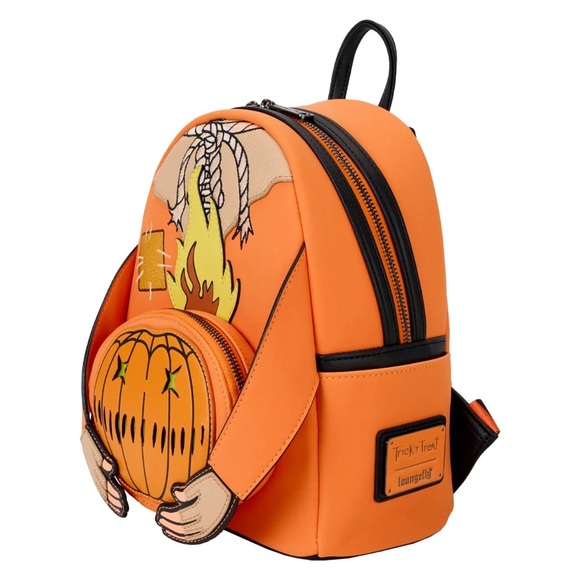 Loungefly Trick \'R\' Treat Flaming Head Sam Mini Backpack main image 4